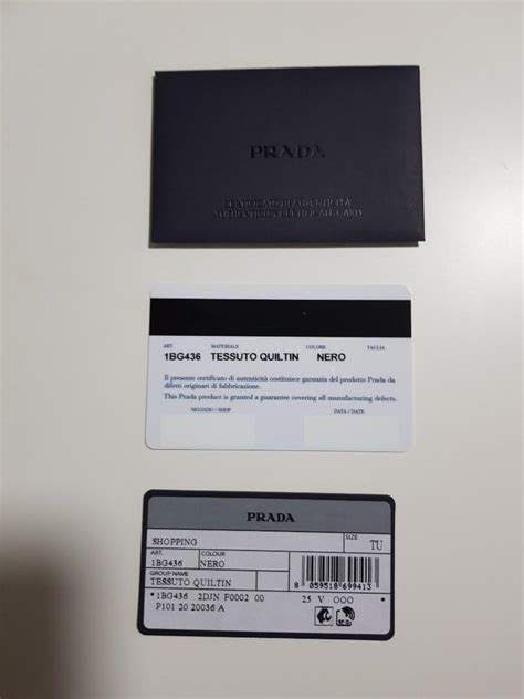 prada authenticity card|prada authentic handbags guide.